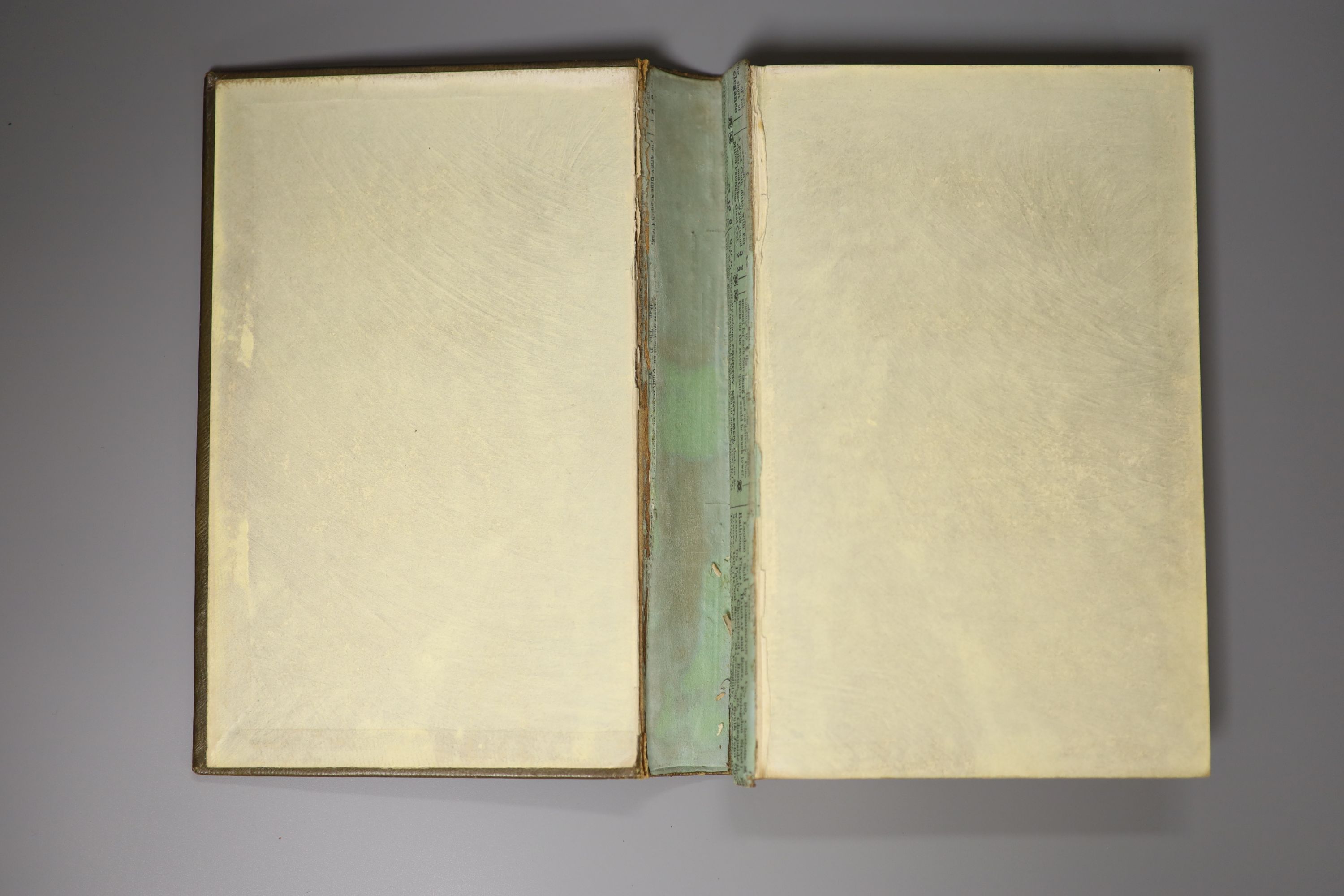 Caunter, Rev. Hobart. The Oriental Annual, or Scenery in India, engraved and printed titles and 21 plates, advert leaf and 8pp. catalogue at end; publisher's gilt pictorial and blind decorated morocco, marbled e/ps, ge.1